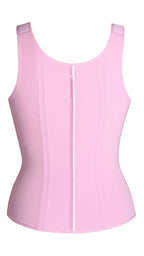 Extreme Latex Corset Waist Vest With Bra